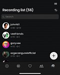 Sort profiles by video count on follow list